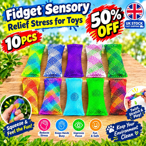 10x fidget sensory toys - 10x,