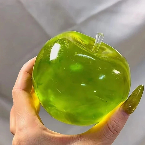 Green apple squishy - green,