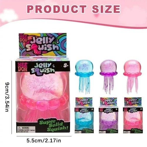Needoh jellyfish jelly - jellyfish, squish