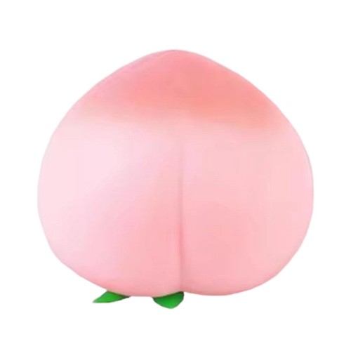 Peach squishy squeeze ball - peach,