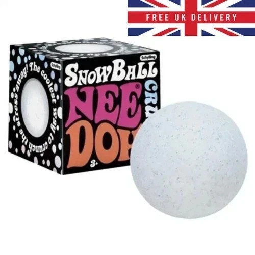 Needoh snowball crunch - crunch, stress