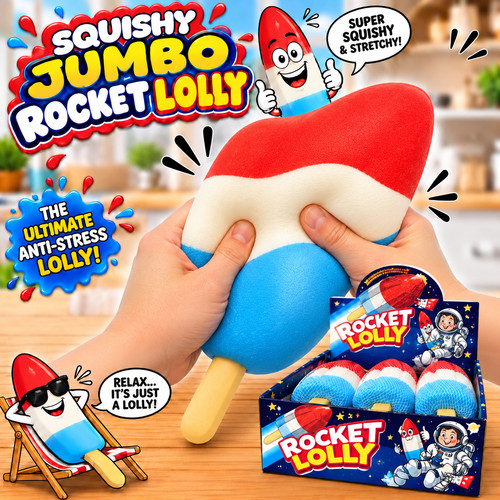 Jumbo squishy rocket - jumbo,