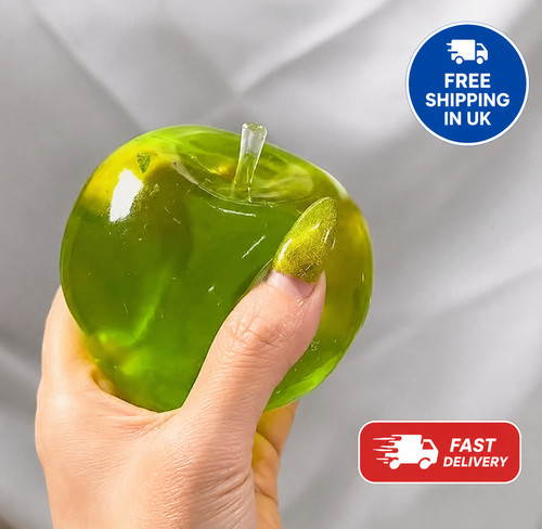 Green apple squishy - apple,