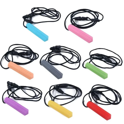 Sensory chew necklace biting - chew,