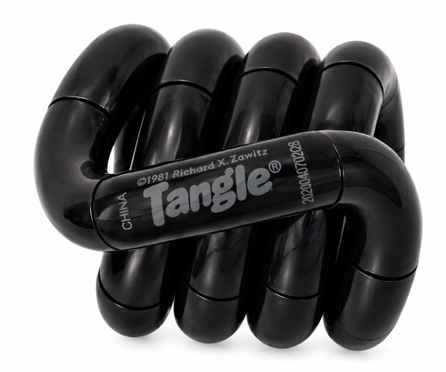 Black tangle fidget toy - 1x,