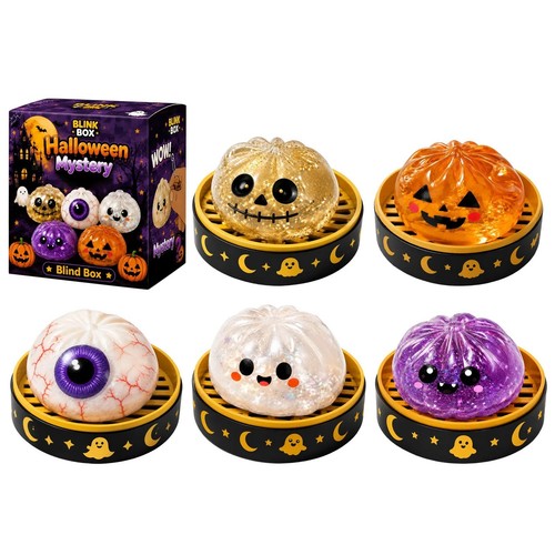 Halloween squishy stress ball - halloween,