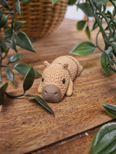 Capybara fidget printed - 3d,