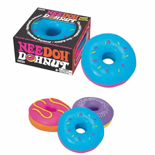 Needoh donut squishy fidget - needoh,
