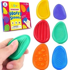6pcs Textured Sensory Worry