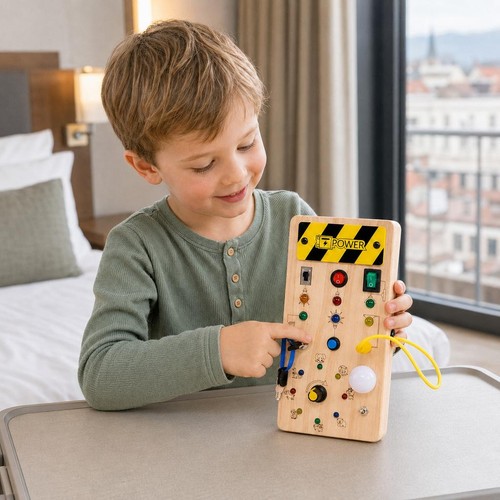 Wooden for montessori busy - montessori,