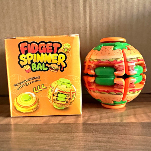 Fidget spinner ball burger - ball,