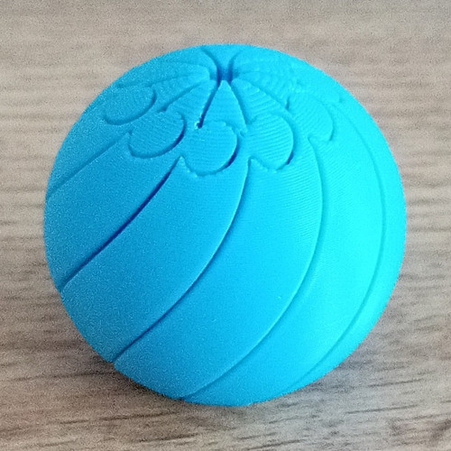 Blue tactile sensory ball - tactile,