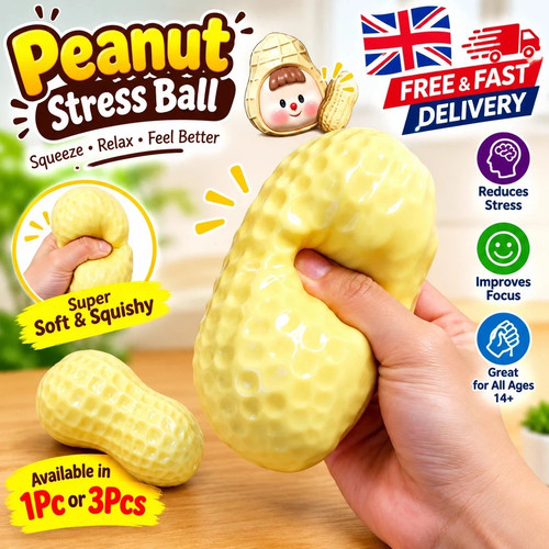 Peanut stress ball crunchy - ball,