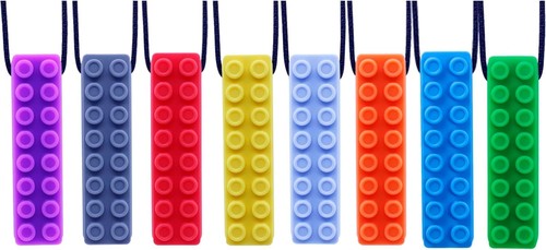8pcs chew necklaces for - 8pcs,