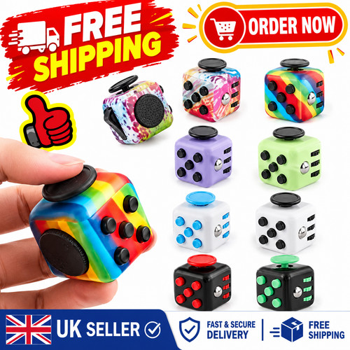 Fidget cube sensory toy stress - cube,