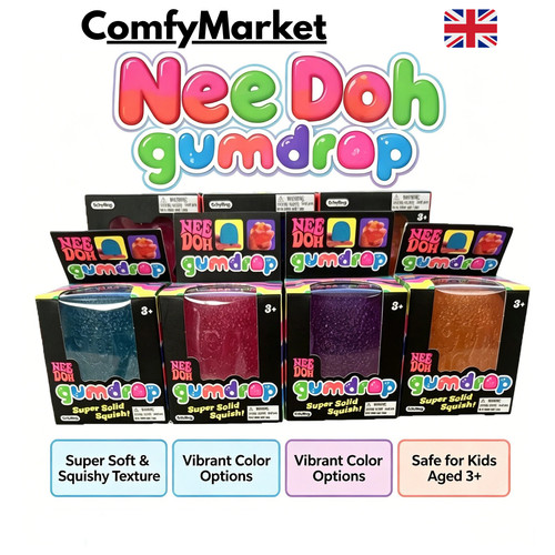 Needoh gumdrop squishy fidget - needoh,