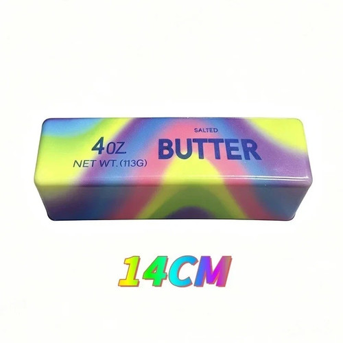 Rainbow squishy butter sensory - rainbow,
