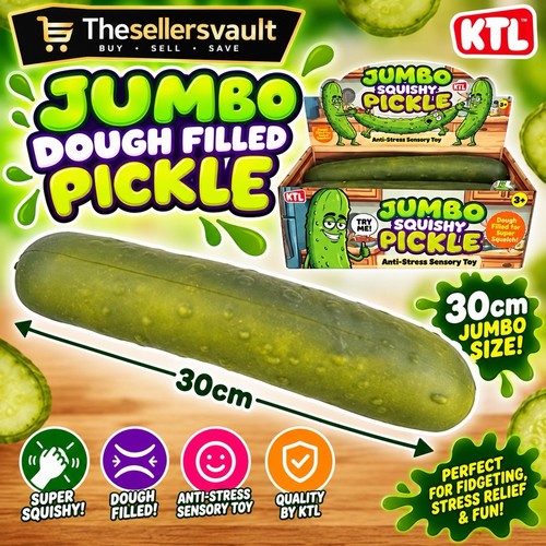 Ktl jumbo squishy pickle - squishy,