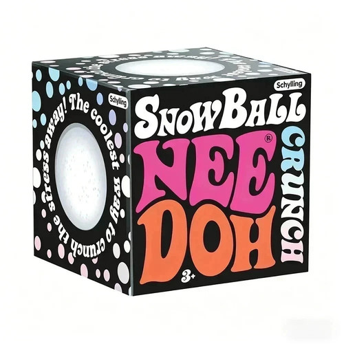 Needoh snowball crunch soft - snowball,