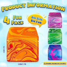 Ice Cube Fidget Toy Squeeze