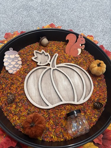 Halloween sensory play kit - play,