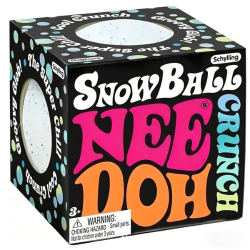 Needoh snowball crunch soft - snowball,