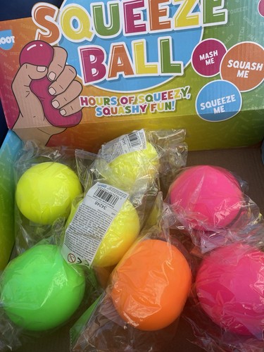 Squishy ball neon colours - squishy,