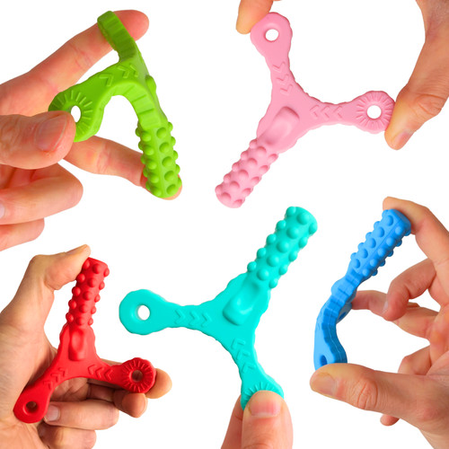 Bendy textured biting aid - biting,
