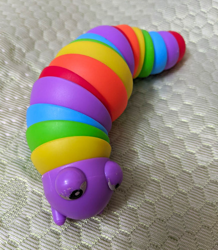 Rainbow caterpillar worm twist - rainbow, caterpillar/worm