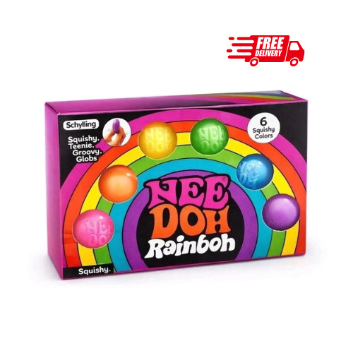 Needoh rainbow balls - needoh,