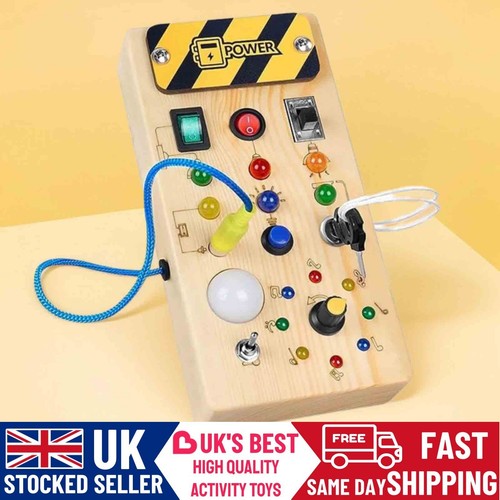 Montessori busy board sensory - montessori,
