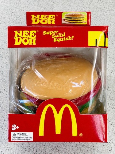 Needoh burger squishy - burger,