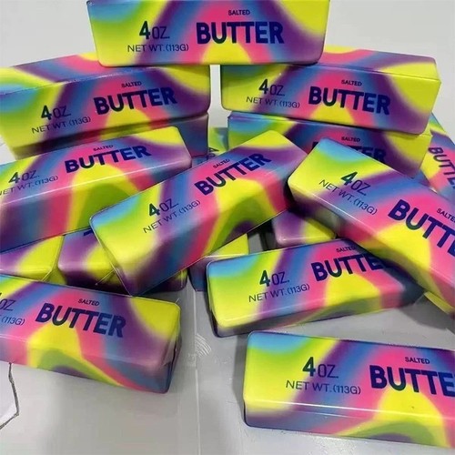 Squishy butter stick fidget - butter,