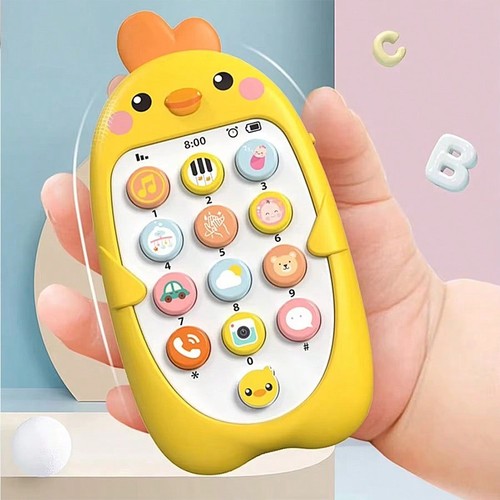 Baby phone toy sensory - baby,