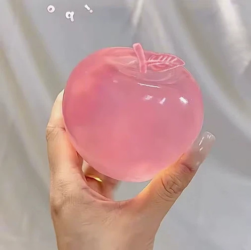 Green apple squishy - apple, stress