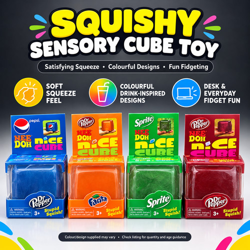 Squishy fidget cube - squishy,