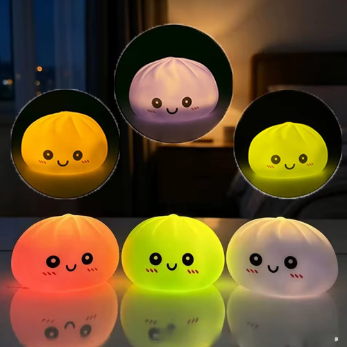 Glowing dumpling squishy - glowing,